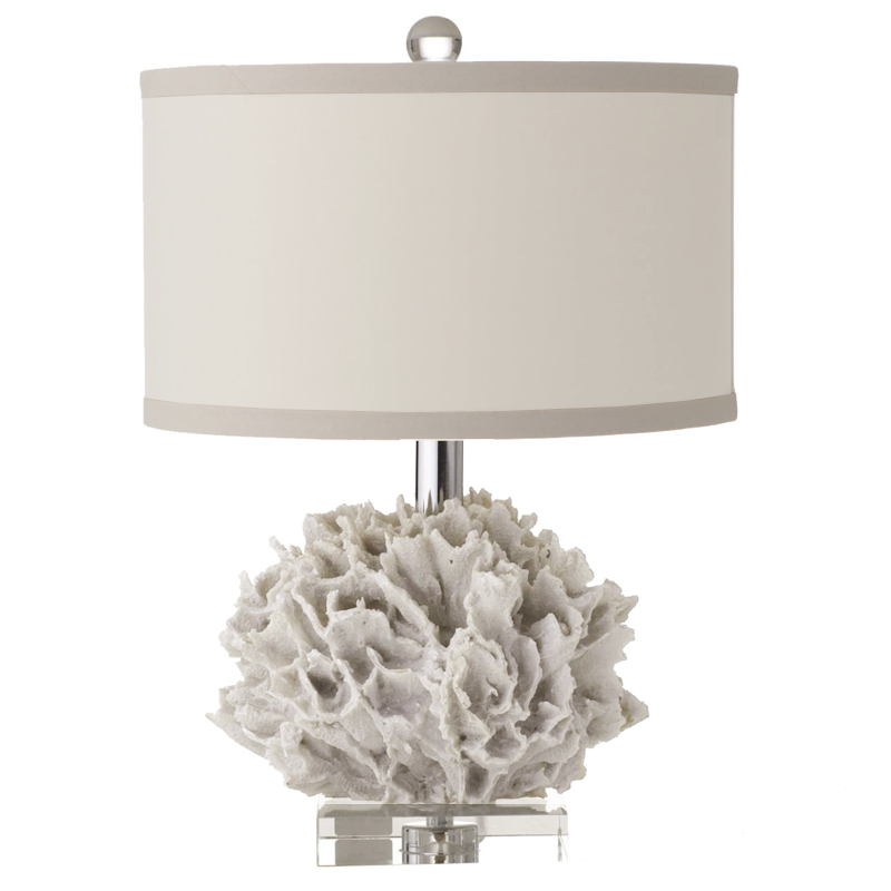 Настольная лампа Yvette Coral Table lamp Белый ivory ( слоновая кость ) Настольная лампа Yvette Coral Table lamp Белый ivory ( слоновая кость ) в Рязани | Loft Concept