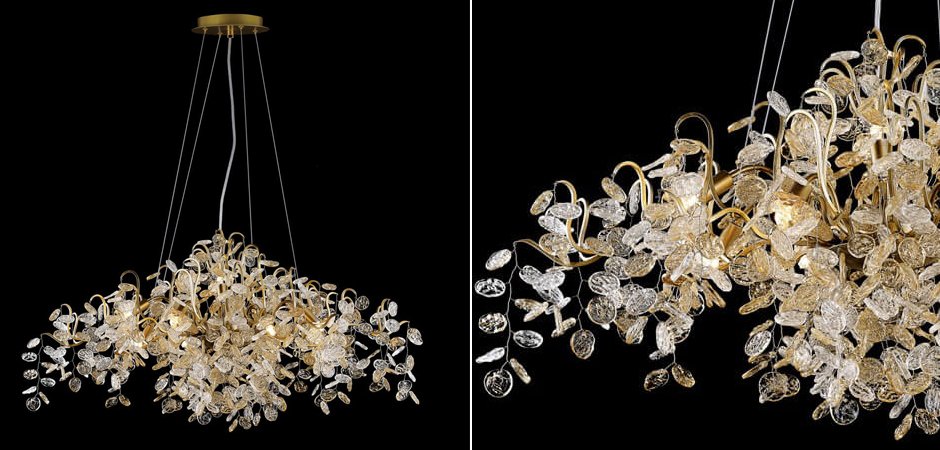Люстра FAIRYTREE Chandelier Gold 9 Люстра FAIRYTREE Chandelier Gold 9 - Loft-Concept в Рязани