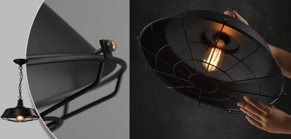 Люстра Dark Cage Pendant Люстра Dark Cage Pendant - Loft-Concept в Рязани
