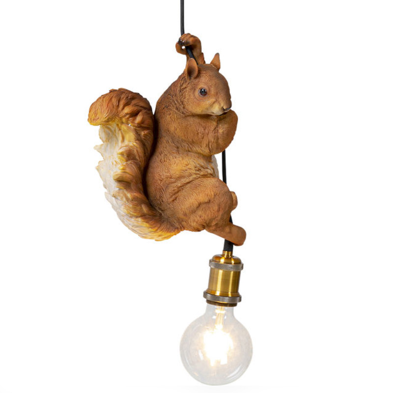 Подвесной светильник Белка Red Squirrel Коричневый Подвесной светильник Белка Red Squirrel Коричневый в Рязани | Loft Concept