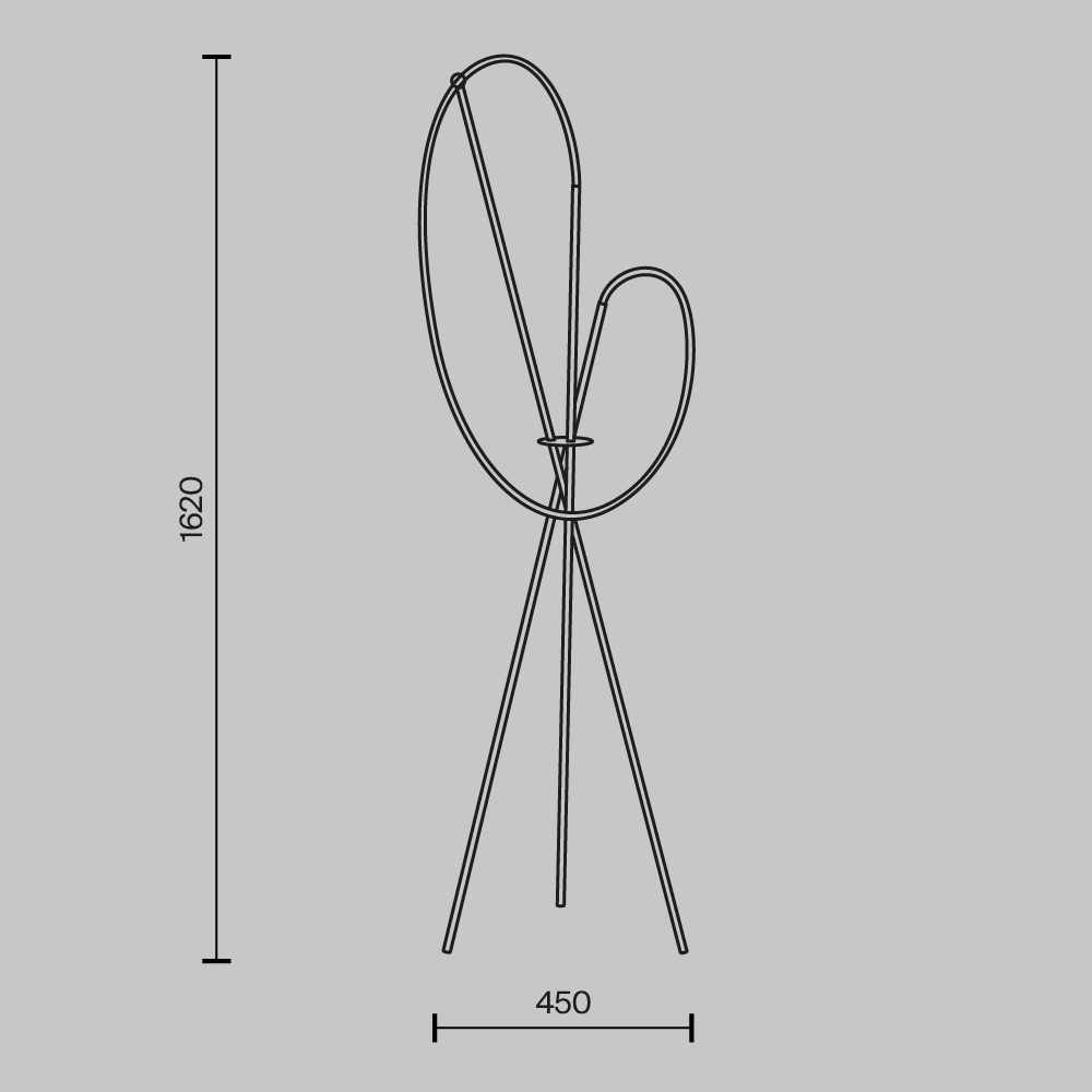 Напольный светильник Crochet 3000К 36Вт в Рязани