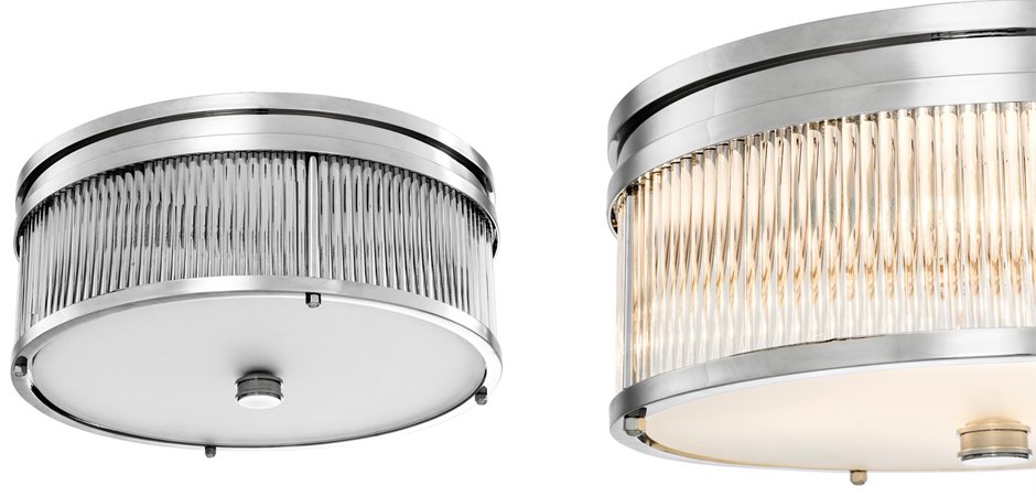 Потолочный светильник Ceiling Lamp Stamford Nickel - Loft-Concept в Рязани