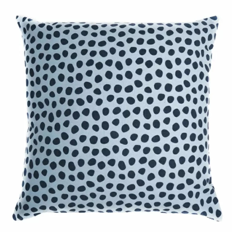 Чехол на подушку Spotted Look blue Синий Чехол на подушку Spotted Look blue Синий в Рязани | Loft Concept