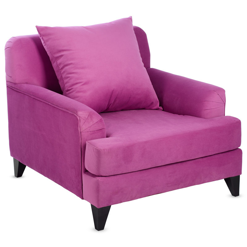 Кресло Grace Deep Pink Фуксия Черный Кресло Grace Deep Pink Фуксия Черный в Рязани | Loft Concept