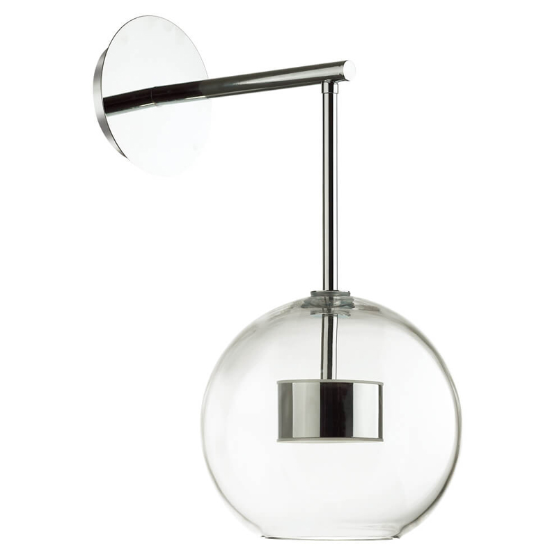Бра Transparent Bubble Sconce chromium Прозрачный Хром Бра Transparent Bubble Sconce chromium Прозрачный Хром в Рязани | Loft Concept