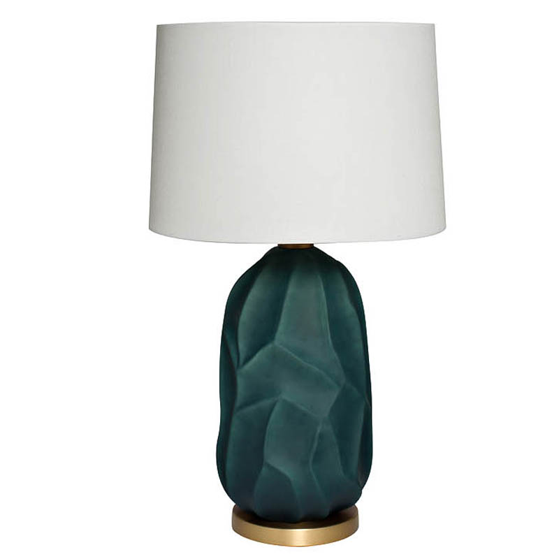 Настольная лампа Birante Table Lamp Малахит Белый Настольная лампа Birante Table Lamp Малахит Белый в Рязани | Loft Concept