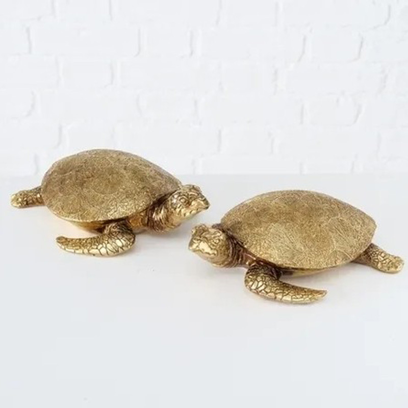 Статуэтка Sea Turtle Золотой Статуэтка Sea Turtle Золотой в Рязани | Loft Concept