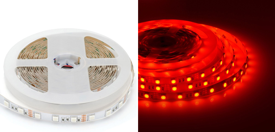 Светодиодная лента 14,4W/m 60LED/m 5050SMD разноцветная 5M Светодиодная лента 14,4W/m 60LED/m 5050SMD разноцветная 5M - Loft-Concept в Рязани