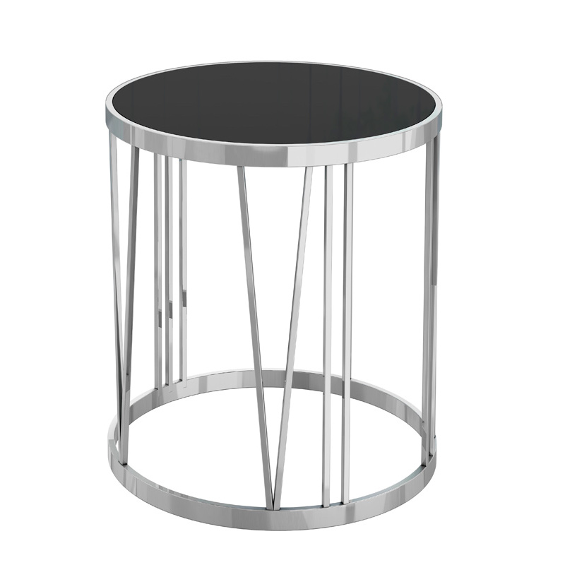 Стол V-section Table 50 Хром Глянцевый черный Стол V-section Table 50 Хром Глянцевый черный в Рязани | Loft Concept