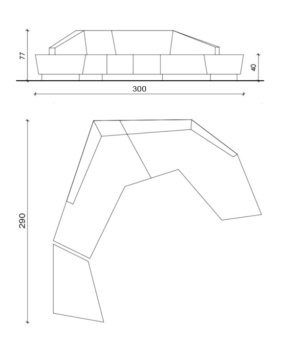 Диван Anaktae ADRASTUS SOFA Диван Anaktae ADRASTUS SOFA в Рязани
