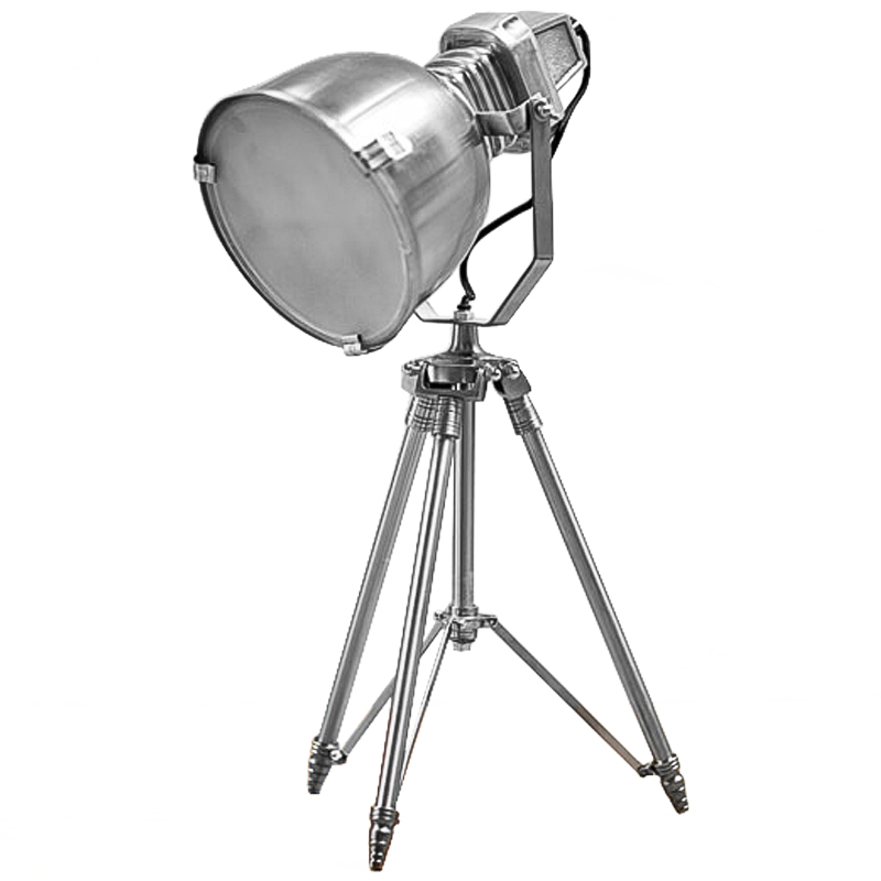 Настольная лампа Enrico Loft Table lamp Белый Хром Настольная лампа Enrico Loft Table lamp Белый Хром в Рязани | Loft Concept