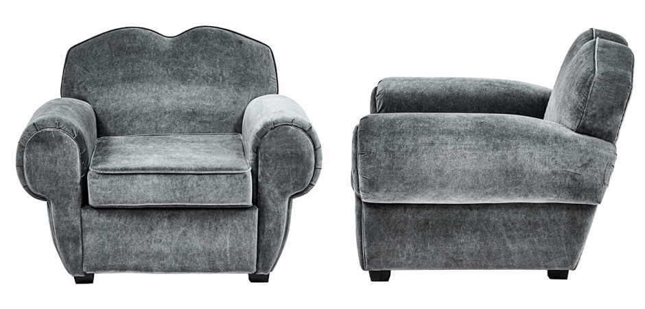 Кресло Braganza Chair Gray Кресло Braganza Chair Gray - Loft-Concept в Рязани