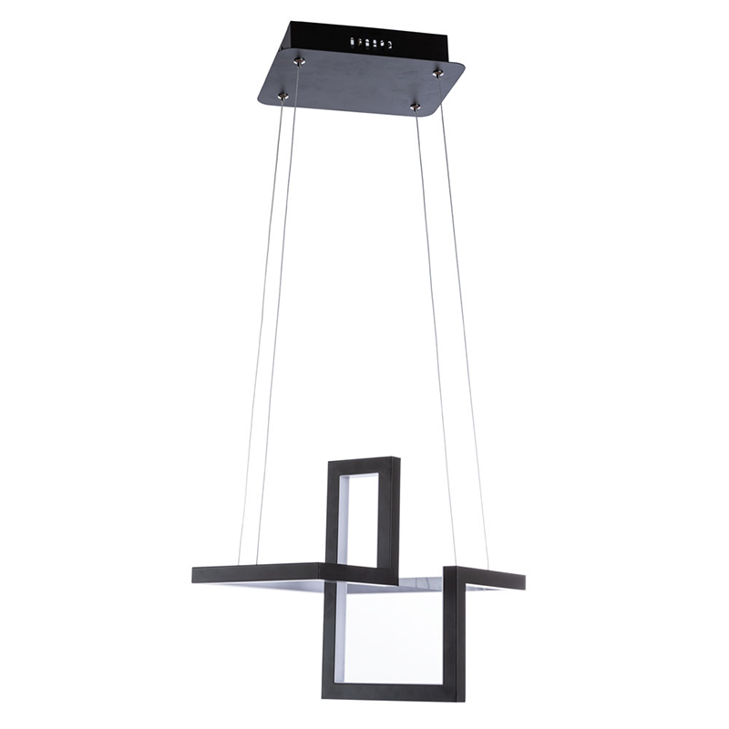 Люстра Esther Geometric Black Chandelier Черный Люстра Esther Geometric Black Chandelier Черный в Рязани | Loft Concept