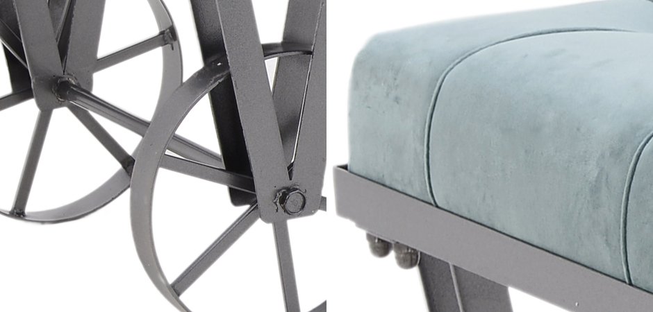 Банкетка Bench Seat Loft blue Банкетка Bench Seat Loft blue - Loft-Concept в Рязани