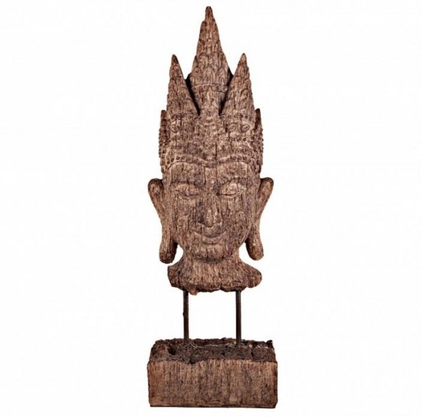Статуэтка Budda Wood Коричневый Статуэтка Budda Wood Коричневый в Рязани | Loft Concept