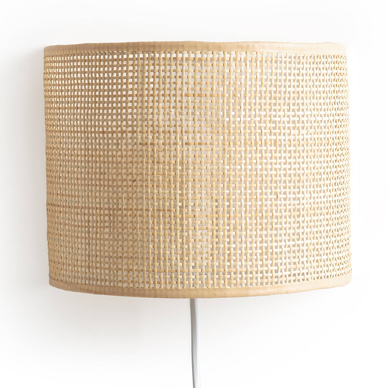 Бра Ottar Wicker Bamboo Cane beige Бежевый Бра Ottar Wicker Bamboo Cane beige Бежевый в Рязани | Loft Concept
