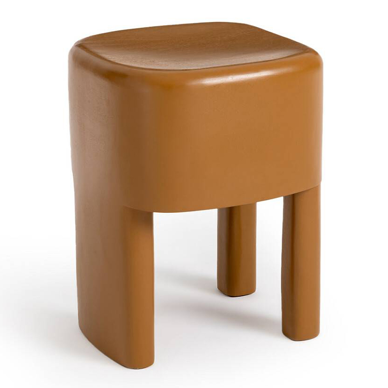 Приставной стол Mordred Mango Orange Side Table Оранжевый Приставной стол Mordred Mango Orange Side Table Оранжевый в Рязани | Loft Concept
