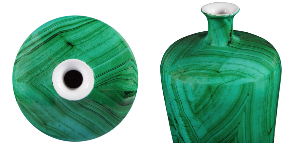 Ваза Malachite Vase flask Ваза Malachite Vase flask - Loft-Concept в Рязани