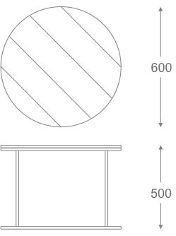Стол Loft Wooden Round Стол Loft Wooden Round в Рязани