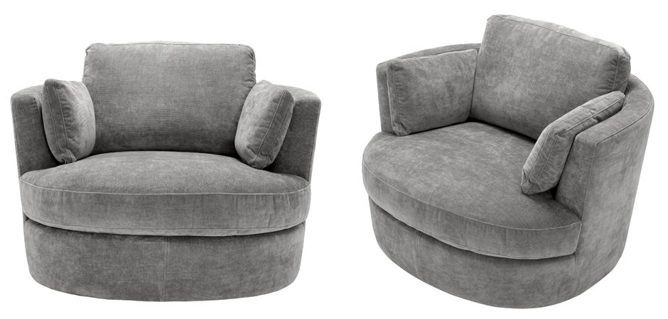 Кресло Eichholtz Chair Clarissa Grey Кресло Eichholtz Chair Clarissa Grey - Loft-Concept в Рязани