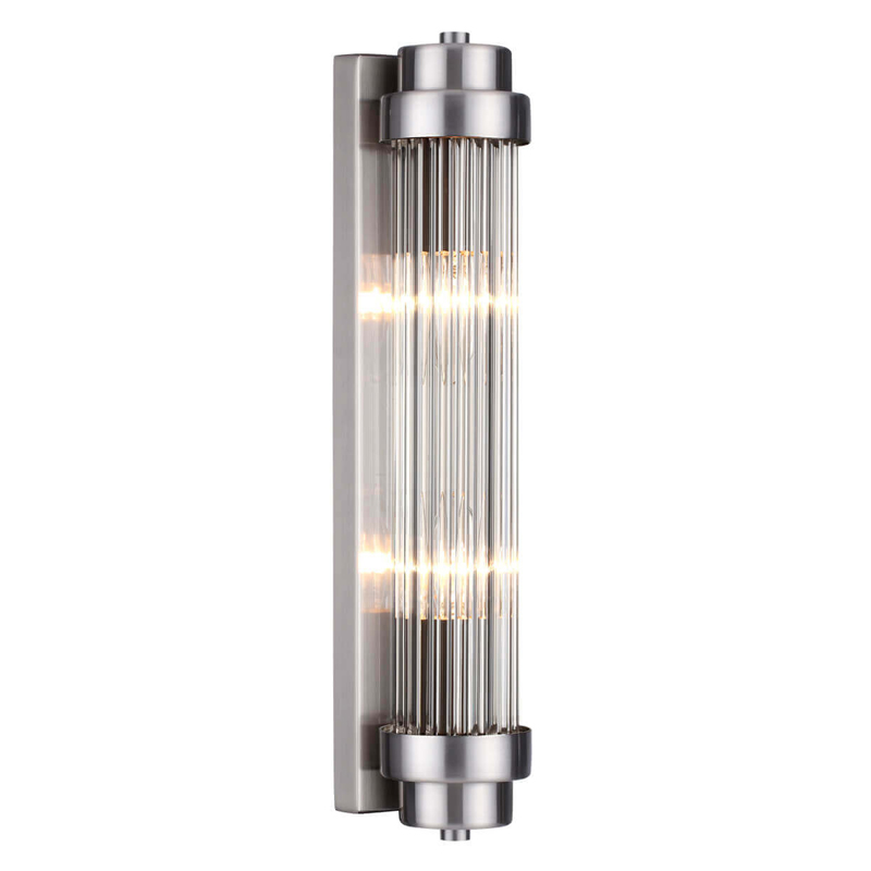 Бра Dirck Glass TUBE Sconce Nickel Никель Бра Dirck Glass TUBE Sconce Nickel Никель в Рязани | Loft Concept