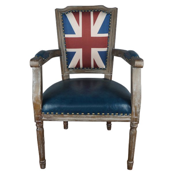 Кресло Union Jack Square Pattern Кресло Union Jack Square Pattern в Рязани | Loft Concept