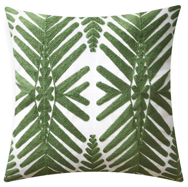 Декоративная подушка Green Ornament #1 Декоративная подушка Green Ornament #1 в Рязани | Loft Concept