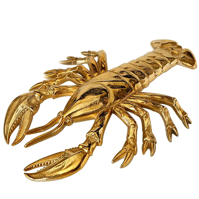 Статуэтка Golden Crayfish Золотой Статуэтка Golden Crayfish Золотой в Рязани | Loft Concept