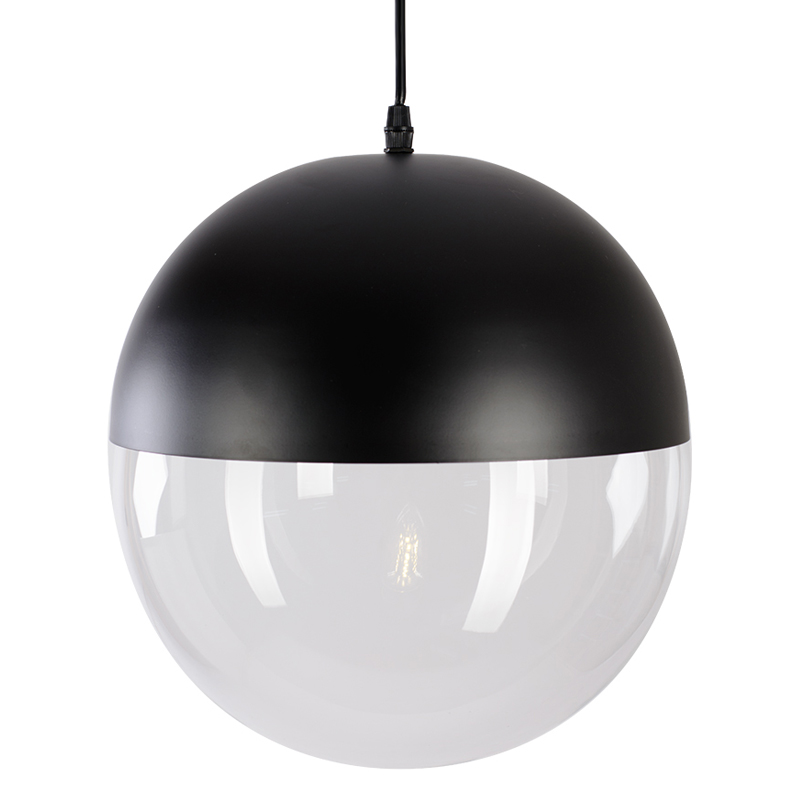 Подвесной светильник pendant lamp SPHERE 1 Черный Прозрачное Стекло Подвесной светильник pendant lamp SPHERE 1 Черный Прозрачное Стекло в Рязани | Loft Concept