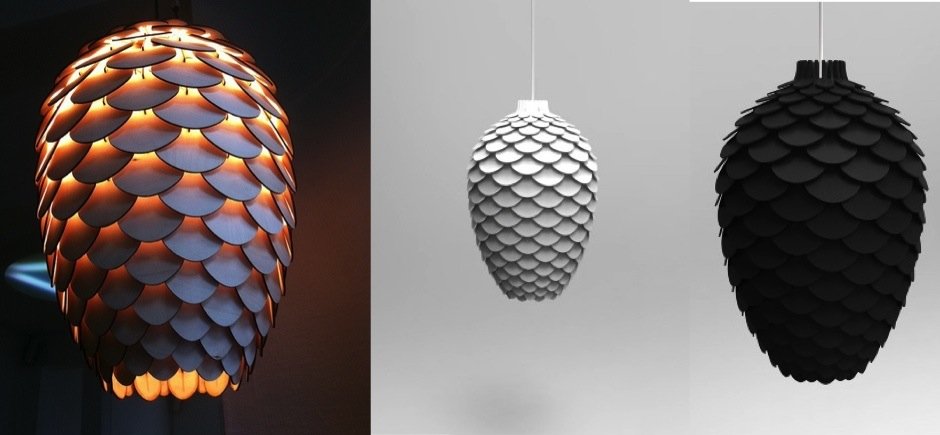 Люстра Pinecone Wooden King Люстра Pinecone Wooden King - Loft-Concept в Рязани