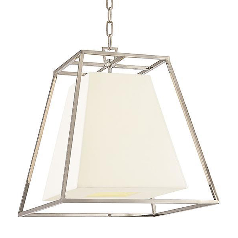 Люстра Geerte Chandelier nickel Никель Белый Люстра Geerte Chandelier nickel Никель Белый в Рязани | Loft Concept