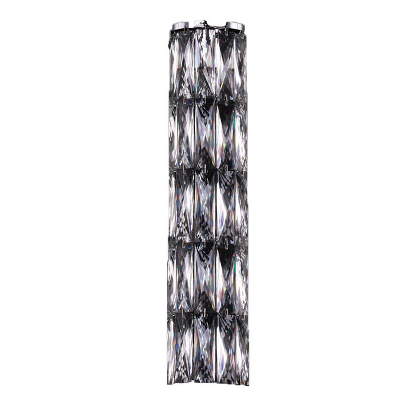 Бра Crystal Regena Chrome Wall Lamp 5 Хром Прозрачный (Transparent) Бра Crystal Regena Chrome Wall Lamp 5 Хром Прозрачный (Transparent) в Рязани | Loft Concept