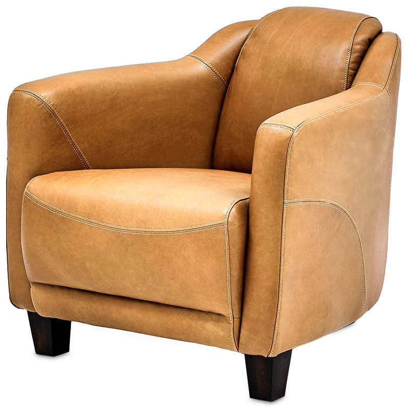 Кресло Fabricio Chair Карамель Коричневый Кресло Fabricio Chair Карамель Коричневый в Рязани | Loft Concept