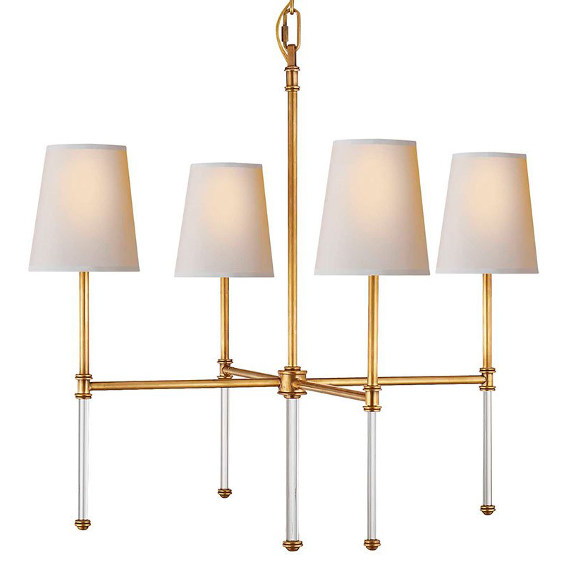 Люстра Nicoleta Gold Chandelier Золотой Белый в Рязани | Loft Concept 