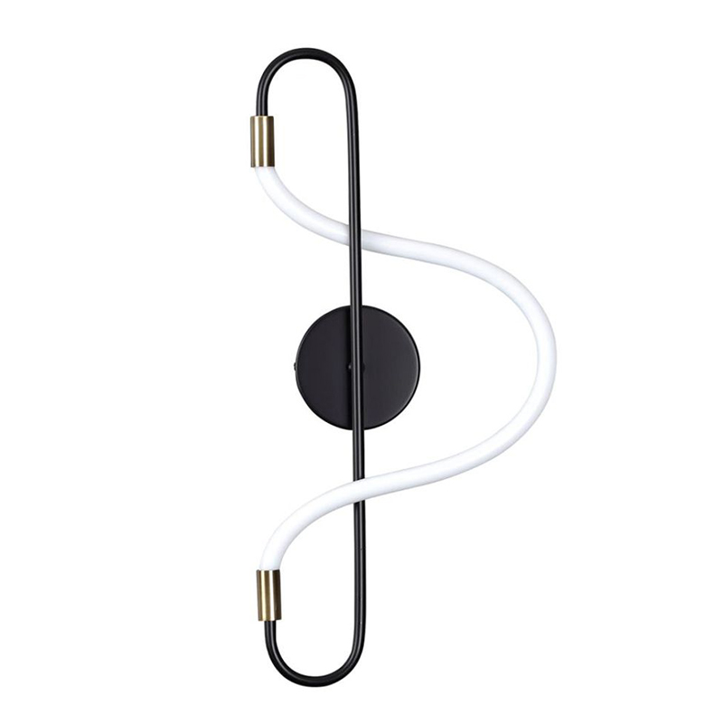 Бра GLORIFY WALL Black Wall lamp 50 Черный Белый Бра GLORIFY WALL Black Wall lamp 50 Черный Белый в Рязани | Loft Concept