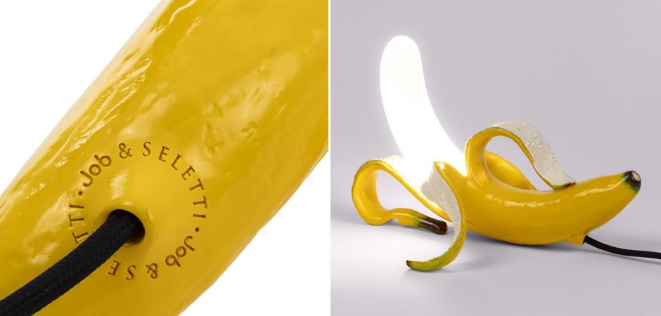 Лампа Seletti Banana Lamp Yellow Huey Design: Studio Job Лампа Seletti Banana Lamp Yellow Huey Design: Studio Job - Loft-Concept в Рязани