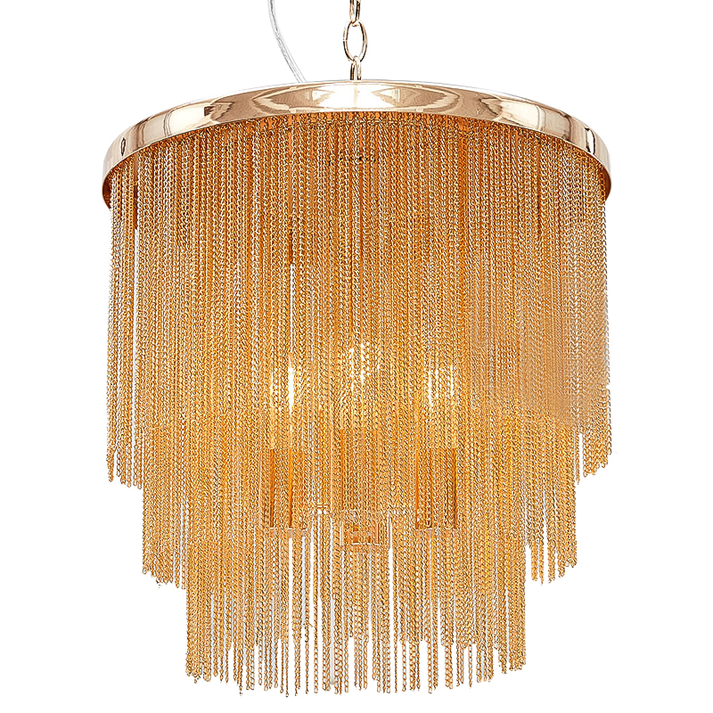 Люстра Atlantis Chain Cascade Bronze Chandelier Бронза Люстра Atlantis Chain Cascade Bronze Chandelier Бронза в Рязани | Loft Concept