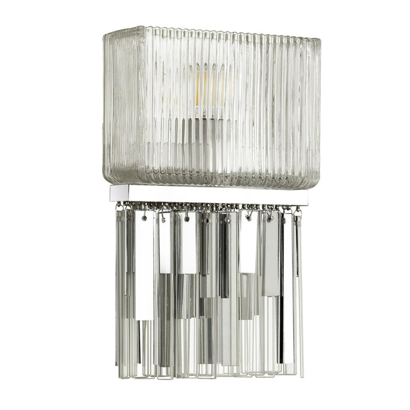 Бра Madelen Chrome Wall Lamp Хром Прозрачный (Transparent) Бра Madelen Chrome Wall Lamp Хром Прозрачный (Transparent) в Рязани | Loft Concept