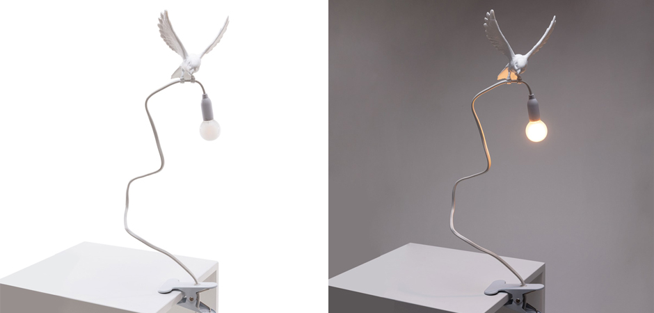 Настольная лампа Seletti Sparrow Landing Настольная лампа Seletti Sparrow Landing - Loft-Concept в Рязани