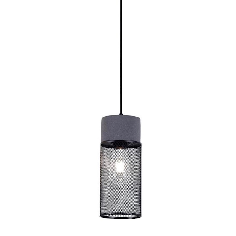 Подвесной светильник Loft Riveted Mesh Lighting Серый Черный матовый Подвесной светильник Loft Riveted Mesh Lighting Серый Черный матовый в Рязани | Loft Concept