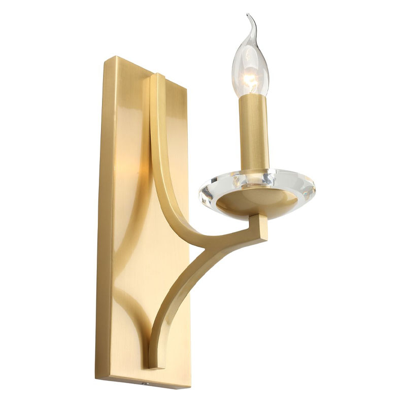 Бра Ancient Sophistication Brass с Хрустальным декором Латунь Бра Ancient Sophistication Brass с Хрустальным декором Латунь в Рязани | Loft Concept