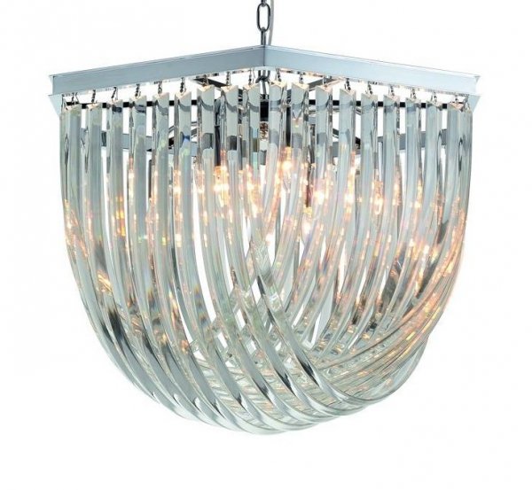 Люстра Chandelier Retro Lava 8 Хром в Рязани | Loft Concept 