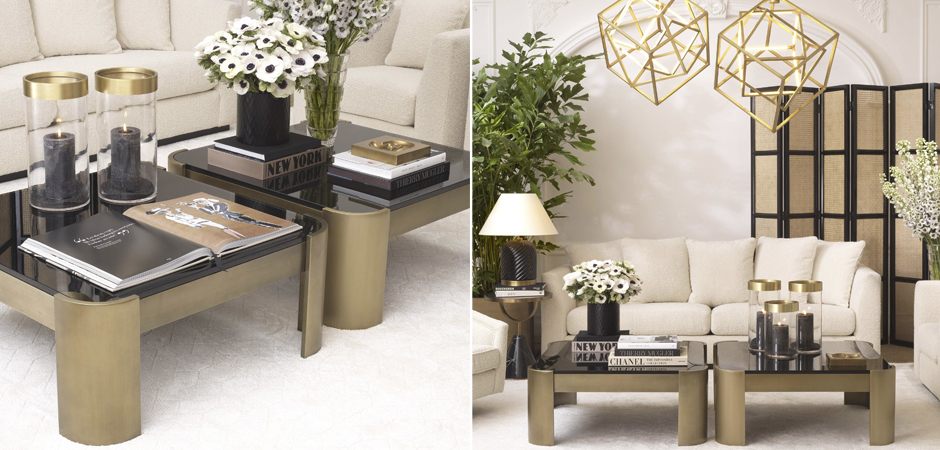 Кофейный стол Eichholtz Coffee Table Courrier Кофейный стол Eichholtz Coffee Table Courrier - Loft-Concept в Рязани