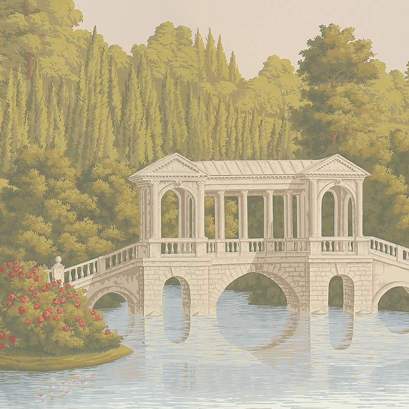 Обои ручная роспись English Landscape Special Colourway on scenic paper 2 Обои ручная роспись English Landscape Special Colourway on scenic paper 2 в Рязани | Loft Concept
