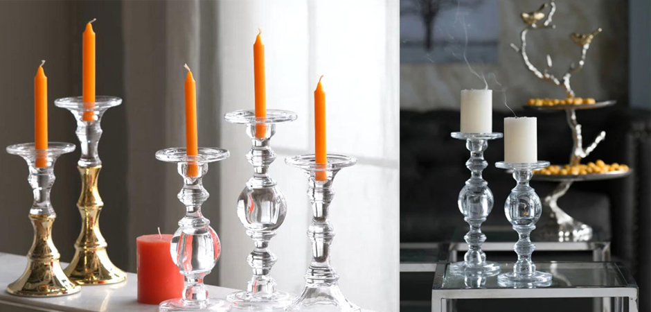 Подсвечник Glass Candlestick I Подсвечник Glass Candlestick I - Loft-Concept в Рязани
