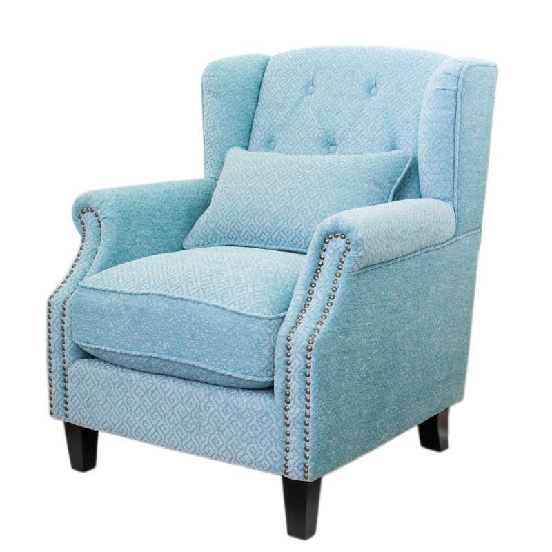 Кресло Edwige Armchair Velour Синий Кресло Edwige Armchair Velour Синий в Рязани | Loft Concept