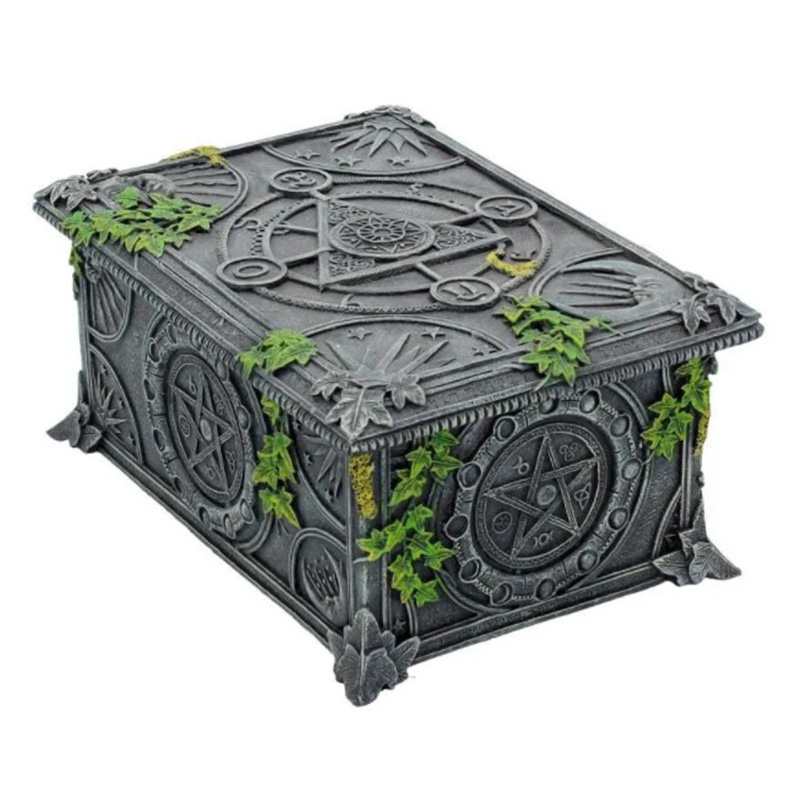 Шкатулка Wiccan Pentagram Серый Шкатулка Wiccan Pentagram Серый в Рязани | Loft Concept