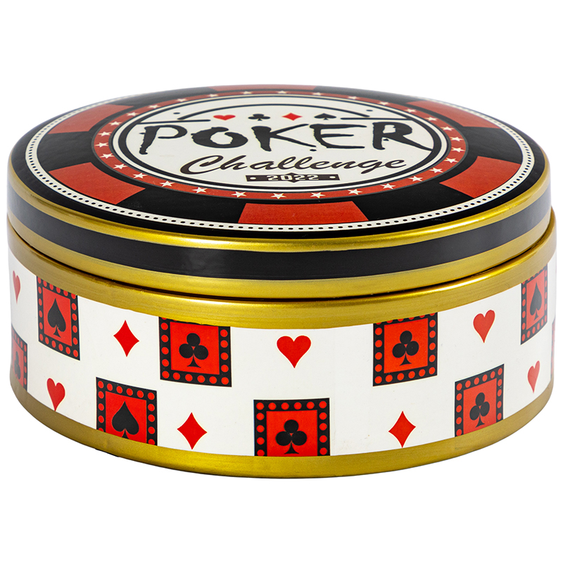 Шкатулка Poker Collection Box Золотой Белый Черный Красный Шкатулка Poker Collection Box Золотой Белый Черный Красный в Рязани | Loft Concept