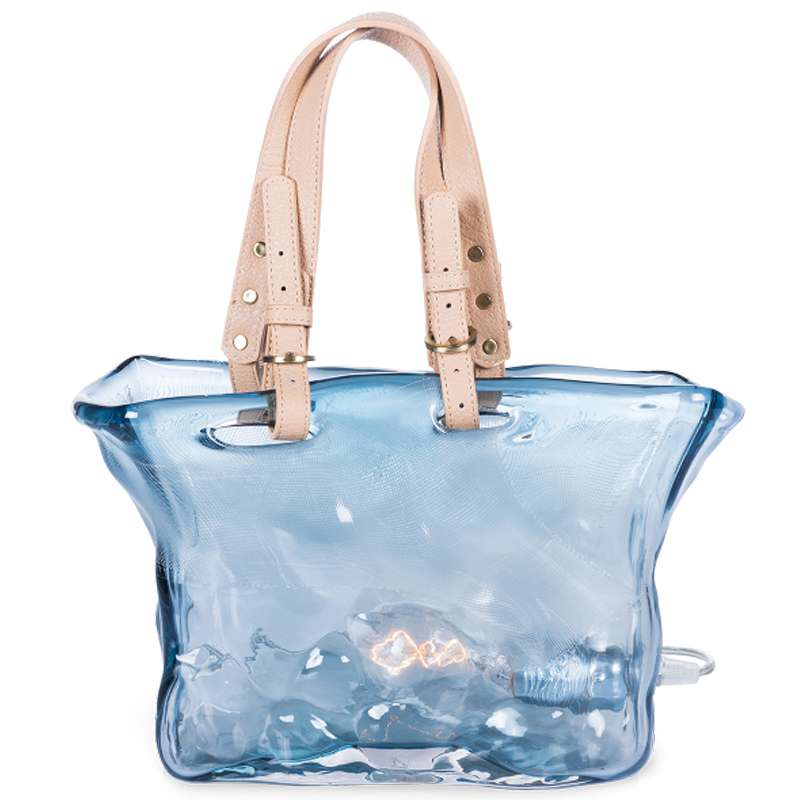 Настольная лампа Bag Lamp blue Голубой Настольная лампа Bag Lamp blue Голубой в Рязани | Loft Concept