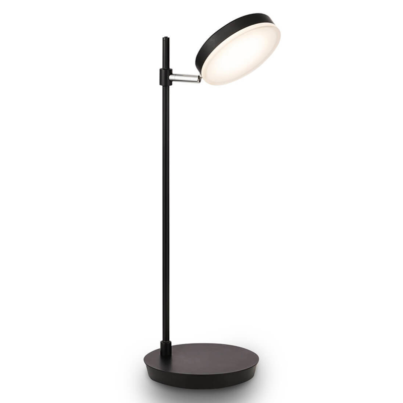 Настольная лампа Maxine Light Table Lamp Черный Белый Настольная лампа Maxine Light Table Lamp Черный Белый в Рязани | Loft Concept